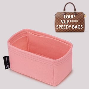 Speedy Organizer, Felt 18 20 25 30 35 40 50 Speedy Insert Organizer, Custom Speedy Bag Insert Shaper, Tote Bag Liner with Storage Pockets
