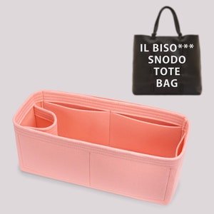 Purse Organizer For IL Biso. Tote Bag | Tote Bag Organizer | Designer Handbag Organizer | Bag Liner | Purse Insert | Snodo Tote Bag