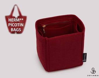 Picotin Bag Organizer – Felt Insert with Zipper Pocket and 6 Pockets