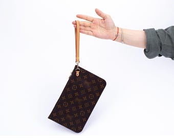 Handcrafted Vachetta Wristlet Strap: A Durable Leather Accessory Perfect for Both Vintage & New Purses, Wallets, and Clutches