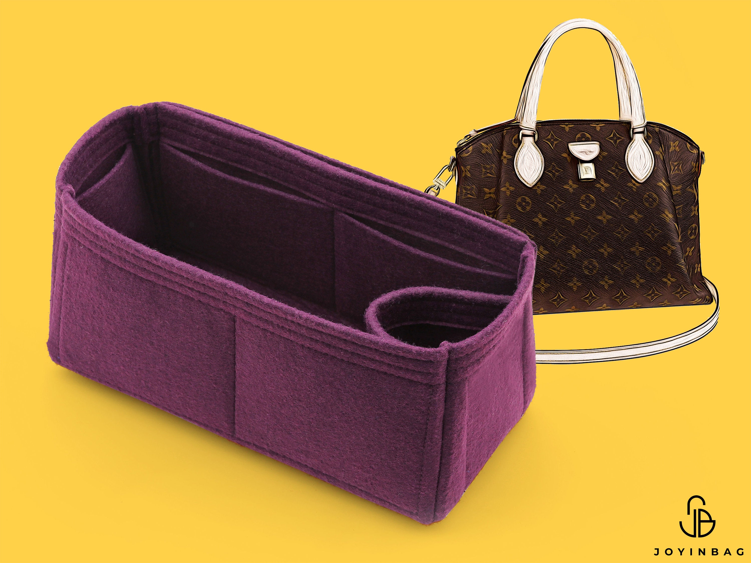 Handbag Organizer with All-in-One Style for Louis Vuitton OntheGo MM and GM  ( More Colors Available)