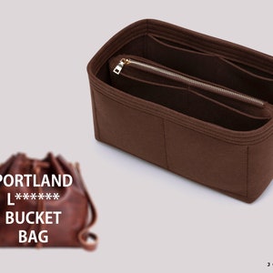 Handmade Portland L. Bucket Bag Organizer: Perfect for Portland L. Tote Bucket Bag – Purse with Multiple Pockets for Ultimate Organization