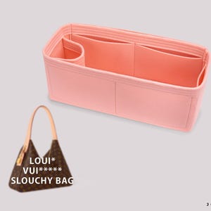 Tote Bag Organizer for Slouchy MM | Purse Organizer Insert | Handbag Organizer | Tote Organizer | Slouchy Bag Insert