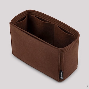 Organizador de bolsas multiusos con inserto de fieltro y 6 bolsillos interiores imagen 8
