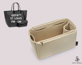 St Louis PM GM Bag Organizer Insert Felt Multi Pocket Tote Insert