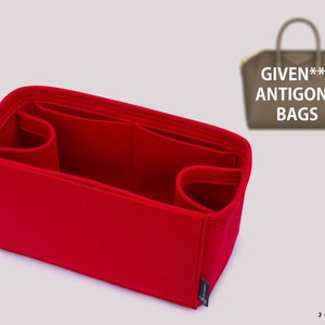 Handbag Organizer for Antigona Designer Handbags | Purse Organizer Insert | Bag Organizer | Tote Bag Liner | Handbag Insert