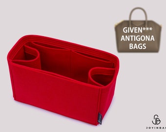 Handbag Organizer for Antigona Designer Handbags | Purse Organizer Insert | Bag Organizer | Tote Bag Liner | Handbag Insert