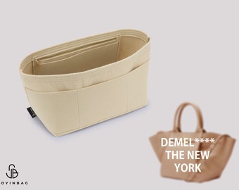 Organiseur de sac à main pour Demel. Le New York | Organiseur de sac fourre-tout | Organiseur de sac à main design | doublure de sac | Insertion de sac à main | Rangement pour sac à main