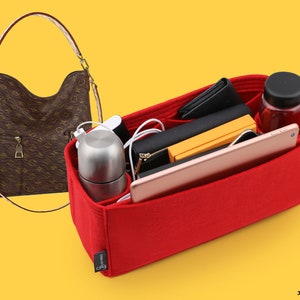 Handbag Organizer for Melie Designer Handbags | Purse Organizer Insert | Tote Bag Organizer | Tote Bag Liner | Bag Insert