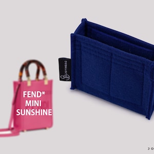 Purse Organizer for Mini Sunshine Shopper Bag | Bag Organizer Insert | Tote Bag Organizer | Tote Bag Liner | Handbag Insert
