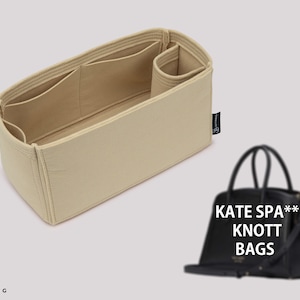 Purse Organizer For Kate Spa. Knott Tote Bag | Tote Bag Organizer | Designer Tote Organizer | Bag Liner | Purse Insert