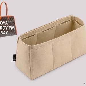 Elegant Hardy PM Bag Shaper & Organizer - Customizable Organizer, Durable Felt, Tote Bag Insert, Bag Insert, Hardy PM Bag Insert