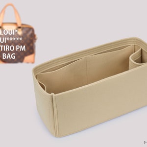 Purse Organizer For Retiro PM Bags | Tote Bag Organizer | Designer Handbag Organizer | Bag Liner | Purse Insert | Purse Storage
