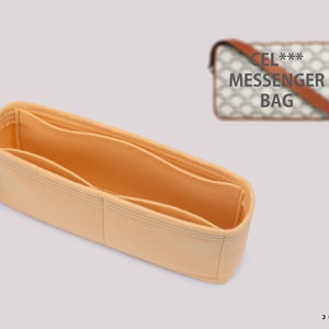 Premium Messenger Bag Organizer: High-Quality Felt Bag Organizer, Fits Messenger, Small Messenger, and Flap Messenger Bag Insert