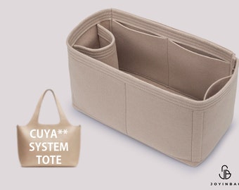 Organisateur de sac fourre-tout pour Cuy. Sacs fourre-tout de créateurs System Tote | Insert organisateur de sac à main | Organisateur de sacs | Doublure de sac fourre-tout | Insertion de sac fourre-tout