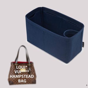 Purse Organizer For Hampstead MM and GM Bag | Tote Bag Organizer | Designer Handbag Organizer | Bag Liner | Purse Insert | Purse Storage