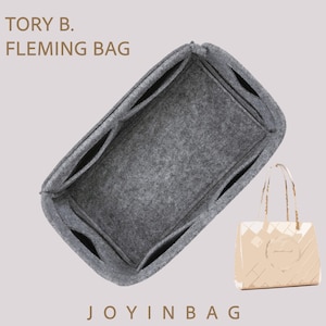 Tote Bag Organizer for Tory B. Fleming Tote Designer Handbags | Purse Organizer Insert | Bag Organizer | Tote Bag Liner | Handbag Insert