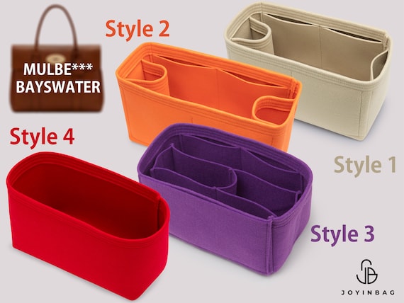 Séparateur De Sac à Main En Feutre Avec De Nombreuses Poches Pour Garder Votre Sac A Bandouliere Bien Range Et Organise Solution De Rangement De Sac A Main Cosmetique Bourgogne Xl