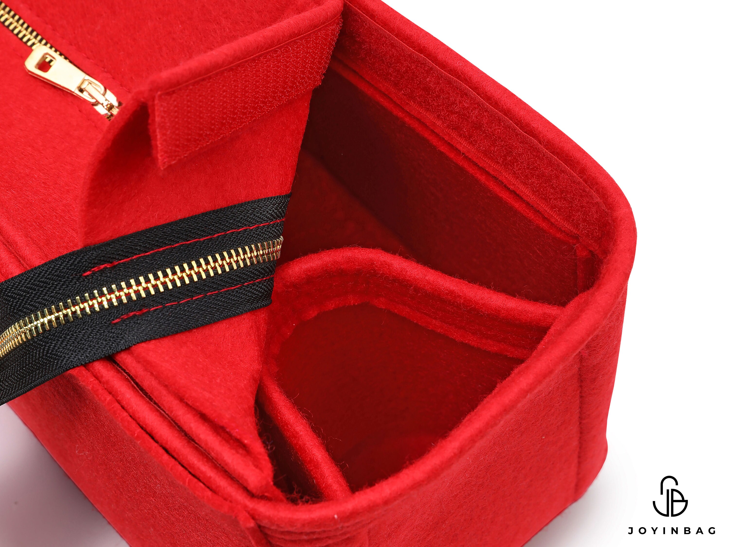 Add a Removable Zipper Top Closure to the Handbag Organizer 