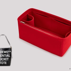 Handbag Organizer For Madewe. Essential Bucket Bag | Tote Bag Organizer | Designer Purse Organizer | Purse Insert | Purse Storage