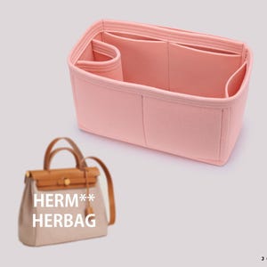 Herbag vilten tas organizer met flessenhouder