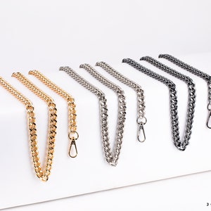 Premium Clutch Bag Chain - Replacement Purse Chain, High-Quality Purse Chain Strap – Versatile & Customizable – Gold, Silver, Black image 6