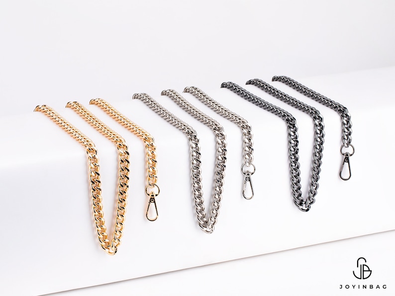 Premium Clutch Bag Chain - Replacement Purse Chain, High-Quality Purse Chain Strap – Versatile & Customizable – Gold, Silver, Black image 6