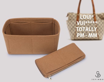 Totally Tote Bag Organizer: Felt Purse Insert with Dividers (Multiple Pockets)