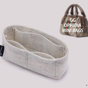 Purse Organizer For Ophidia Mini Bags | Purse Insert | Tote Bag Organizer | Designer Handbag Organizer | Bag Liner | Purse Storage|