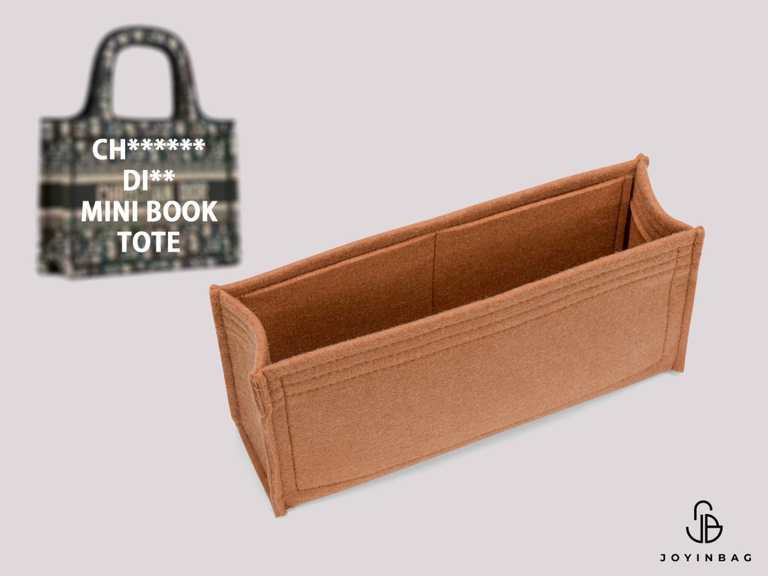 Mini Tote Insert Mini Book Tote Bag Insert & Book Tote Purse Organizer - High-quality ...
