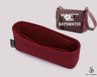 East West Bayswater Felt Insert & Purse Organizer - Hoogwaardig vilt, perfecte match - Zakken voor ultieme organisatie