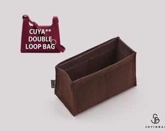 Organizador de bolsos de diseñador para bolsos de doble bucle / Inserto organizador de monedero / Organizador de bolsos / Forro para bolso de mano / Inserto para bolso de mano