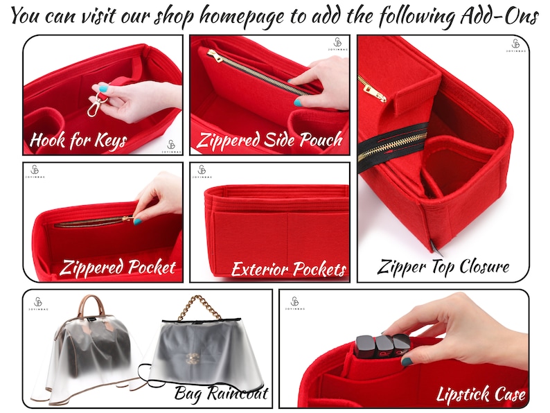 Purse Organizer For Speedy Bags Tote Bag Organizer Designer Handbag Organizer Bag Liner Purse Insert Purse Storage image 4
