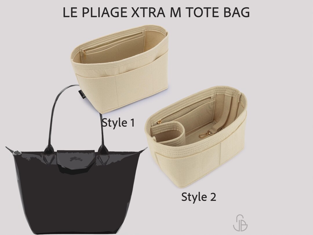 Le Pliage Xtra M Tote Bag Organizer | Felt Insert With Multi Pocket