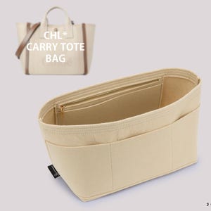 Purse Organizer For Chlo. Carry Tote Bag | Tote Bag Organizer | Designer Handbag Organizer | Bag Liner | Purse Insert | Purse Storage