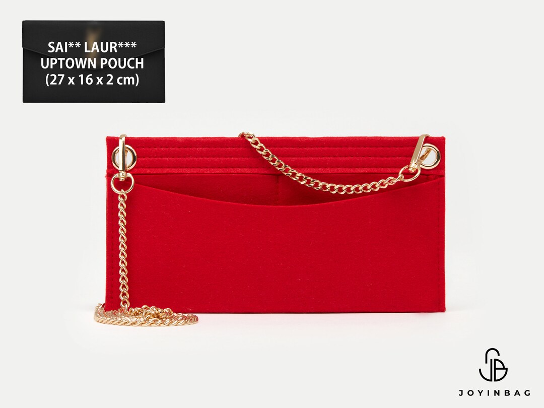 Uptown Pouch Conversion Kit Clutch Organizer With Eyelets Chain