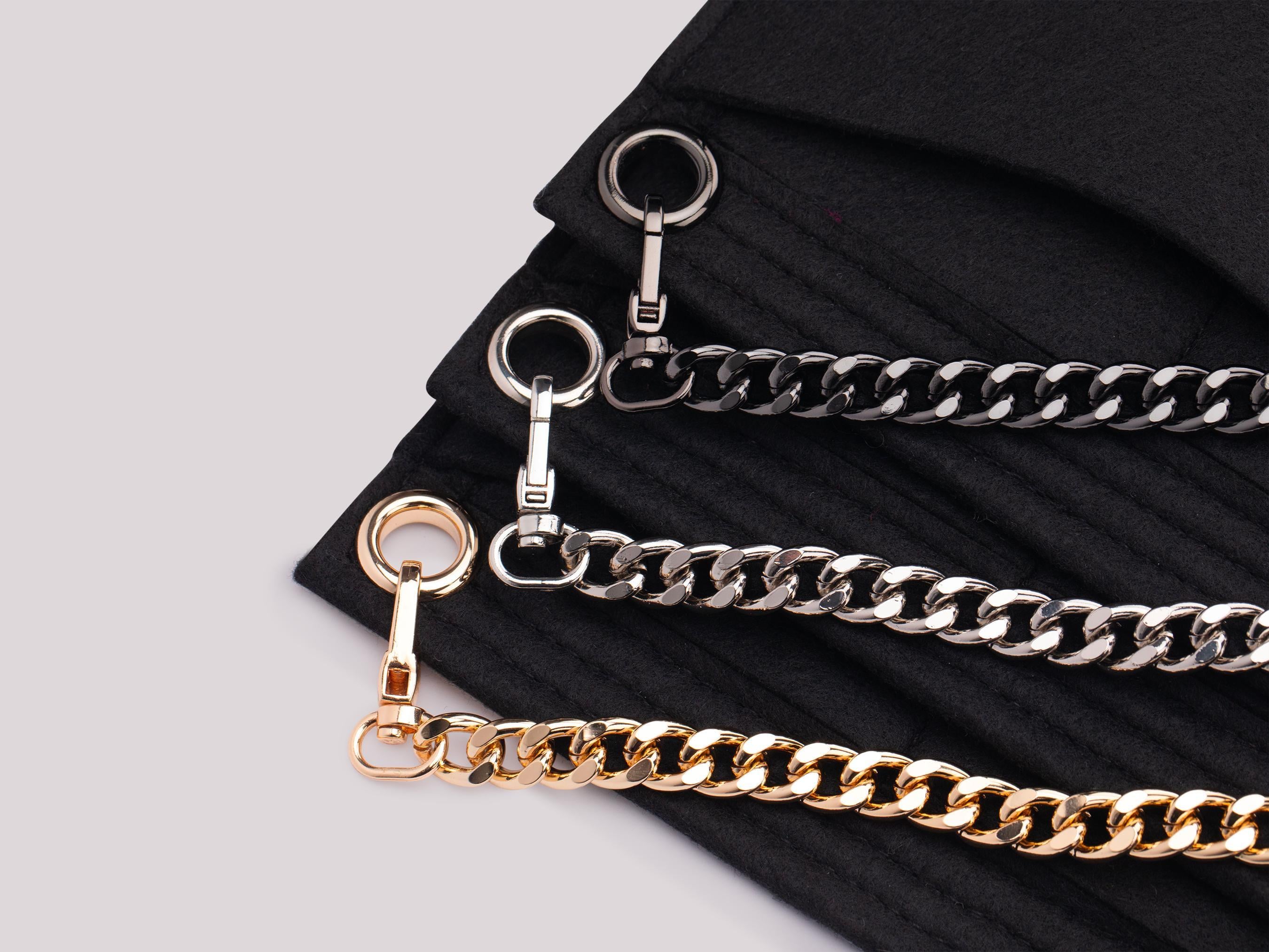 Sarah Wallet Conversion Kit Organizer With Eyelets - Chain