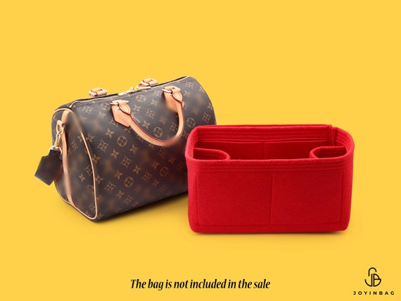 Louis Vuitton Speedy Organizer Insert, Bag Organizer with Single Bottle  Holder