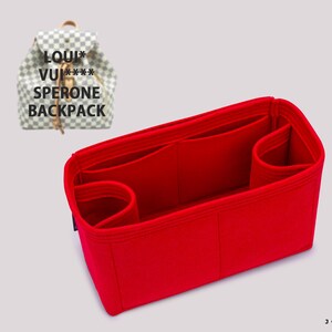 Handbag Organizer for Sperone Backpack Designer Handbags | Purse Organizer Insert | Tote Bag Organizer | Tote Bag Liner | Bag Insert