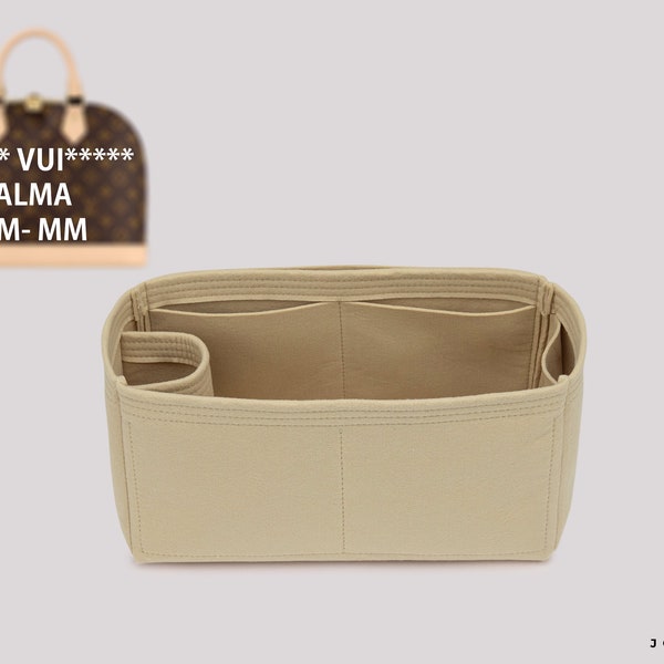 Purse Organizer For Alma Bags | Tote Bag Organizer | Designer Handbag Organizer | Bag Liner | Purse Insert | Purse Storage