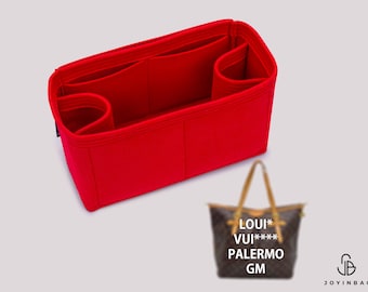 Handtasorganizer voor Palermo GM Designer-handtassen | Inzet tasorganizer | Opberger draagtas | Voering draagtas | Zakinzet: