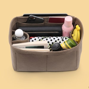 Handbag Organizer For Cel. Cabas Phantom Tote Bag Organizer Designer Purse Organizer Bag Liner Purse Insert Purse Storage image 5