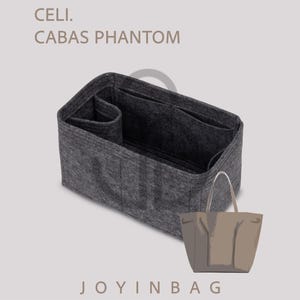 Handbag Organizer For Cabas Phantom | Tote Bag Organizer | Designer Purse Organizer | Bag Liner | Purse Insert | Purse Storage