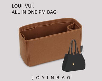Organizador de Bolsa Multiuso com Bolsos e Inserção de Feltro para Garrafas