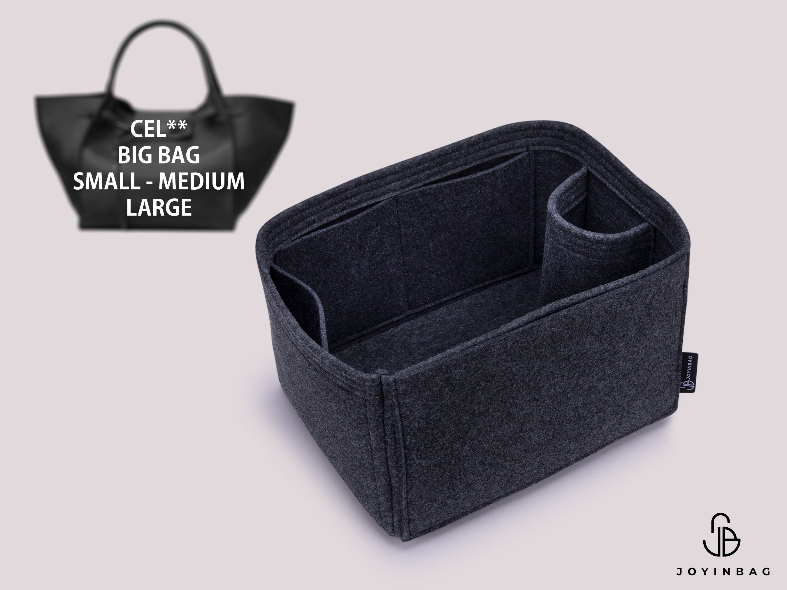 Handbag Organizer for Galliera Designer Handbags | Purse Organizer Insert | Tote Bag Organizer | Tote Bag Liner | Galliera PM Bag Insert