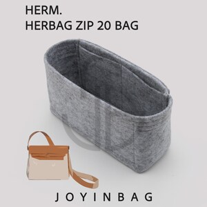 Herbag Taschenorganizer-Einsatz, Filz-Taschenfutter für Herbag Zip 20, 31, 39 und Rucksack