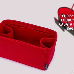Purse Organizer For Christi. Loubout. Cabata Tote Bag | Designer Handbag Organizer | Bag Liner | Purse Insert | Purse Storage