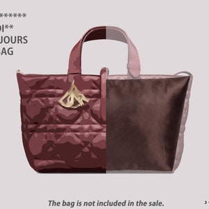 Ch. Di. Toujoursバッグ用サテンハンドバッグ収納ピロー | バッグシェイパーピロー | 収納ピロー | ハンドバッグ収納 | ハンドバッグスタッファー