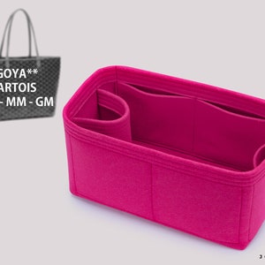 Organizador de bolsos Artois / Organizador de bolsos de mano / Organizador de bolsos de diseñador / Forro para bolsos / Inserto para bolsos / Almacenamiento de bolsos