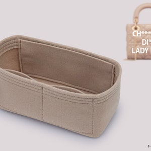 Lady Bag Insert & Mini Lady Purse Organizer High-Quality Felt, Multiple Sizes Pockets for Ultimate Organization image 1